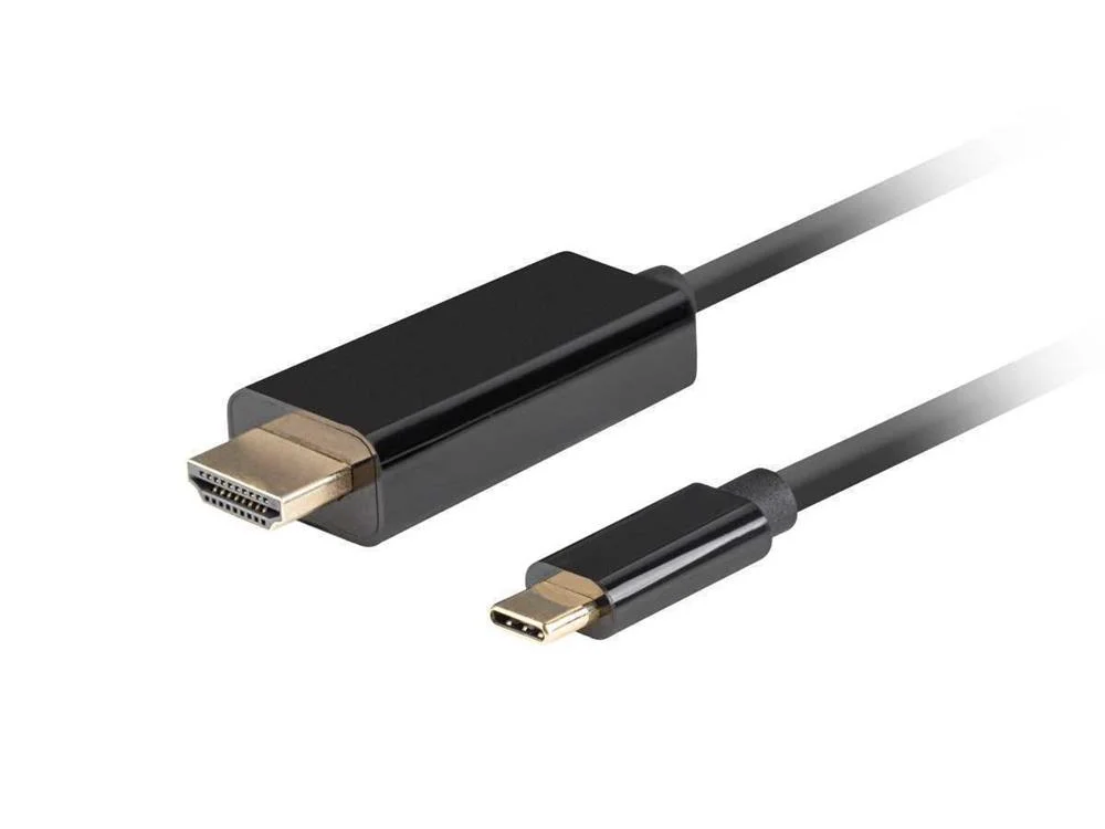 Lanberg Ca-Cmhd-10cu-0030-Bk Adaptador de Cabo De.
