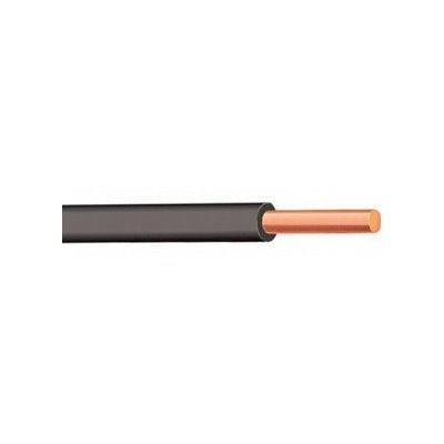 Cabo Eletrico 2.5mm Unifilar Preto