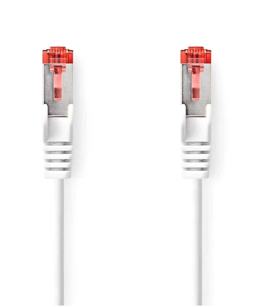 Cabo de Vermelho Cat6 Rj45 Macho Rj45 Macho S/Ftp
