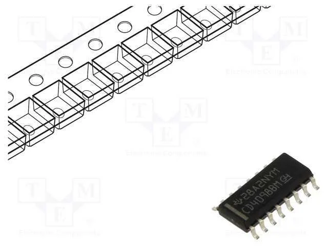 Ic: Digital, Monoestável,Multi Vibrador, Ch: 2, C.