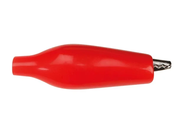 Pinça Crocodilo Isolado Vermelho