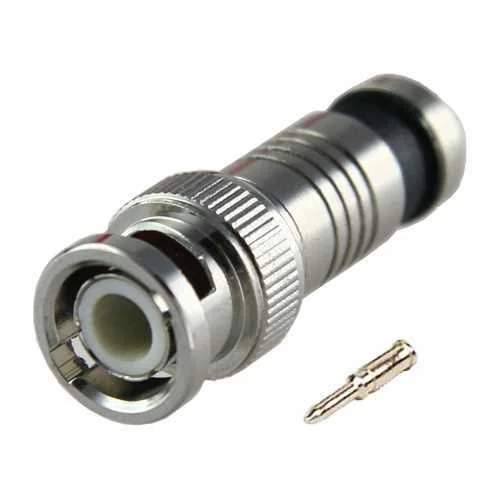 Conector - Bnc Rápido de Compressão - Compatível .