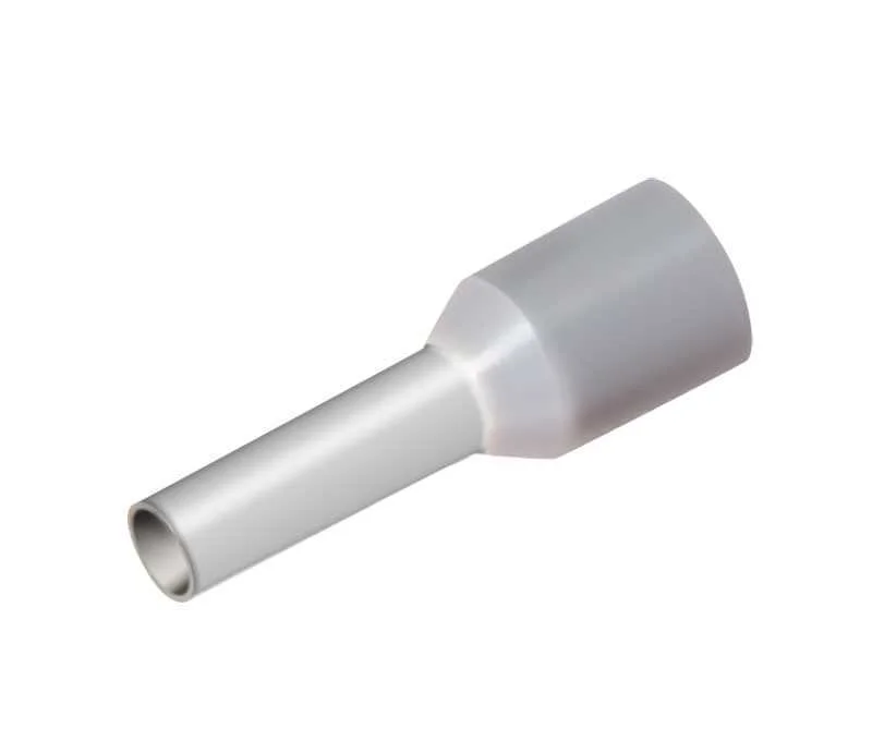 Terminal Ponteira - 2.50mm² (Cinza) Pré Isolada (