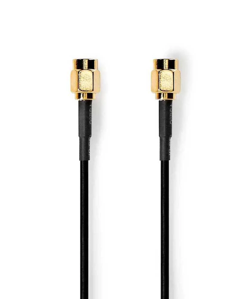 Nedis Csgl02000bk50 Cabo Coaxial 5 M Sma Preto