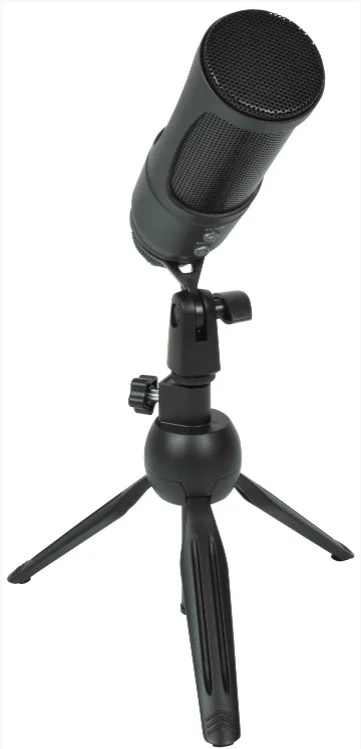 Microfone com Suporte Usb Citronic