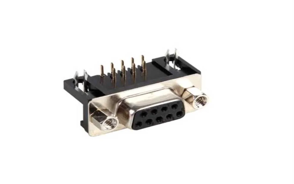 Ficha Rs232 Femea 9 Pinos 90