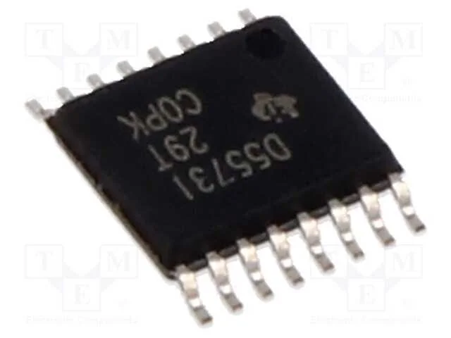 Ic: Conversor D/A, 8bit, 188ksps, Ch: 4, Tssop16,.