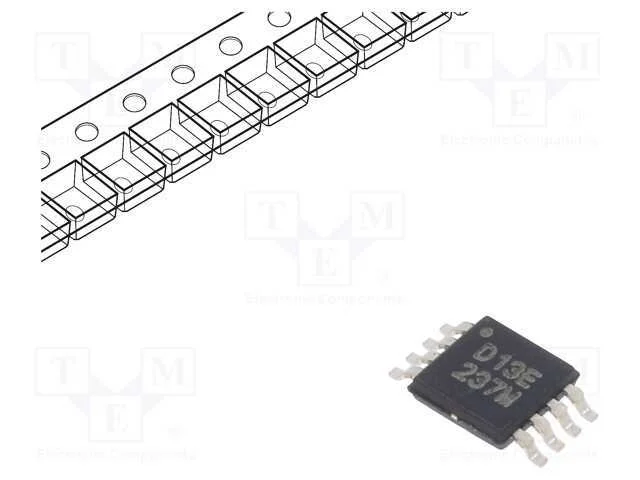 Ic: Conversor D/A, 12bit, 30mhz, Ch: 1, 2,7÷5,5v,.