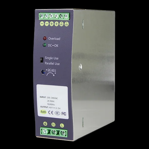 Fonte Alimentação Comutada 48vdc 120w 2,5a - Din