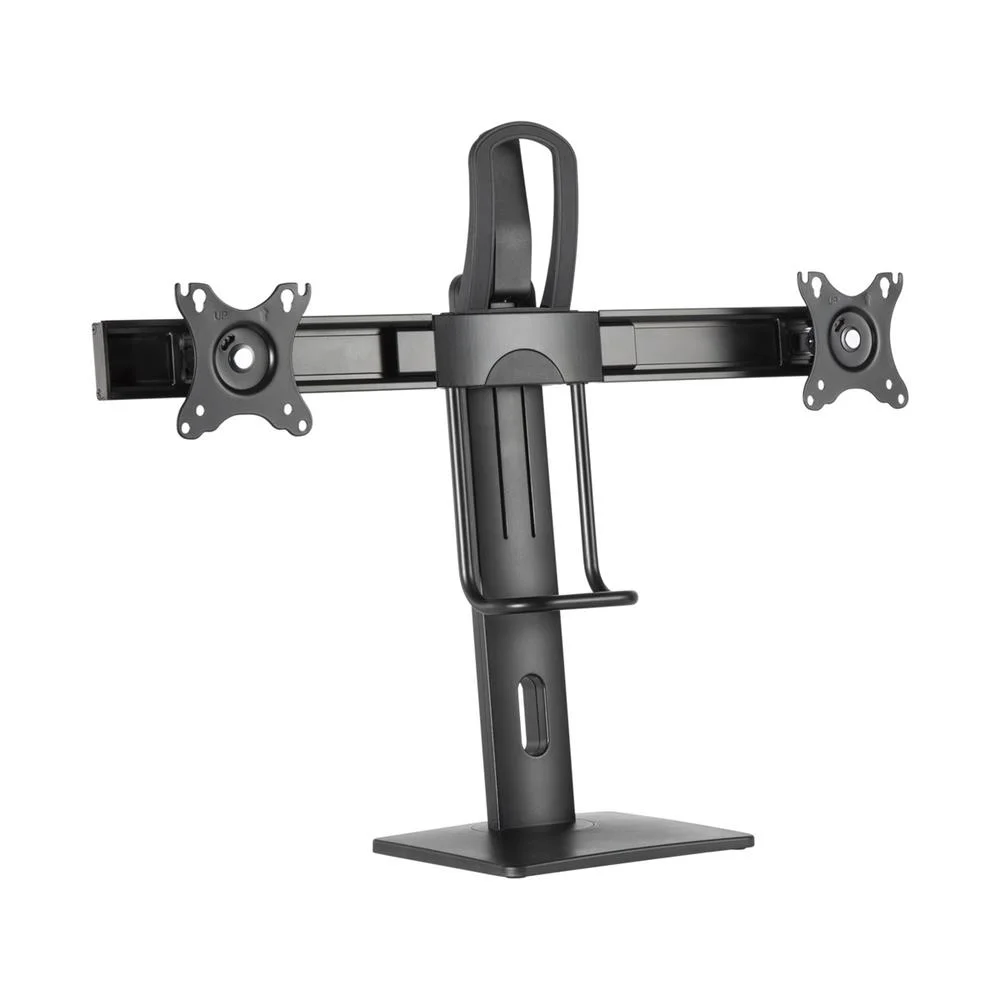 Suporte de Mesa P/ 2x Monitores 17"-27" 6kg Preto