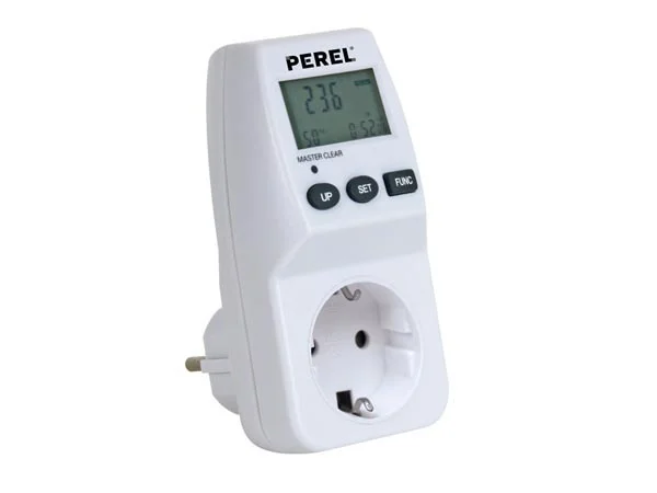 Medidor Digital de Custos de Energia 3600w Perel