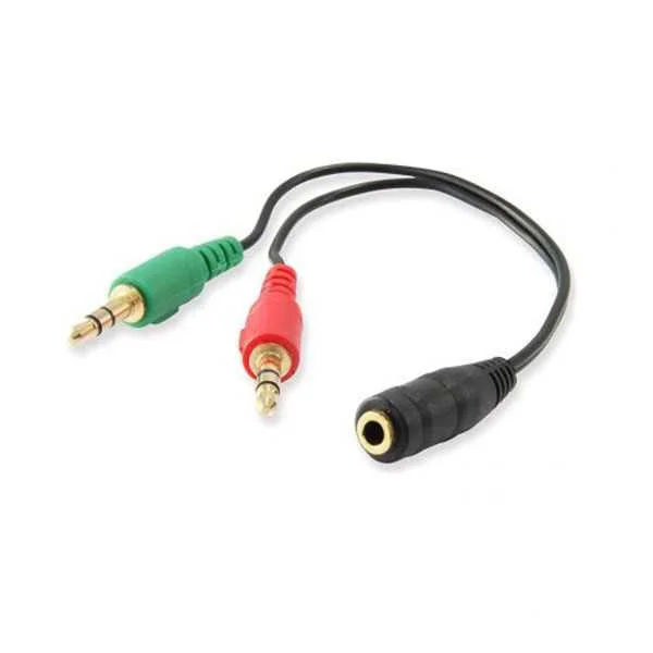 Cabo Audio Splitter Ewent Ec1642 1xjack 3.5mm Fêm.