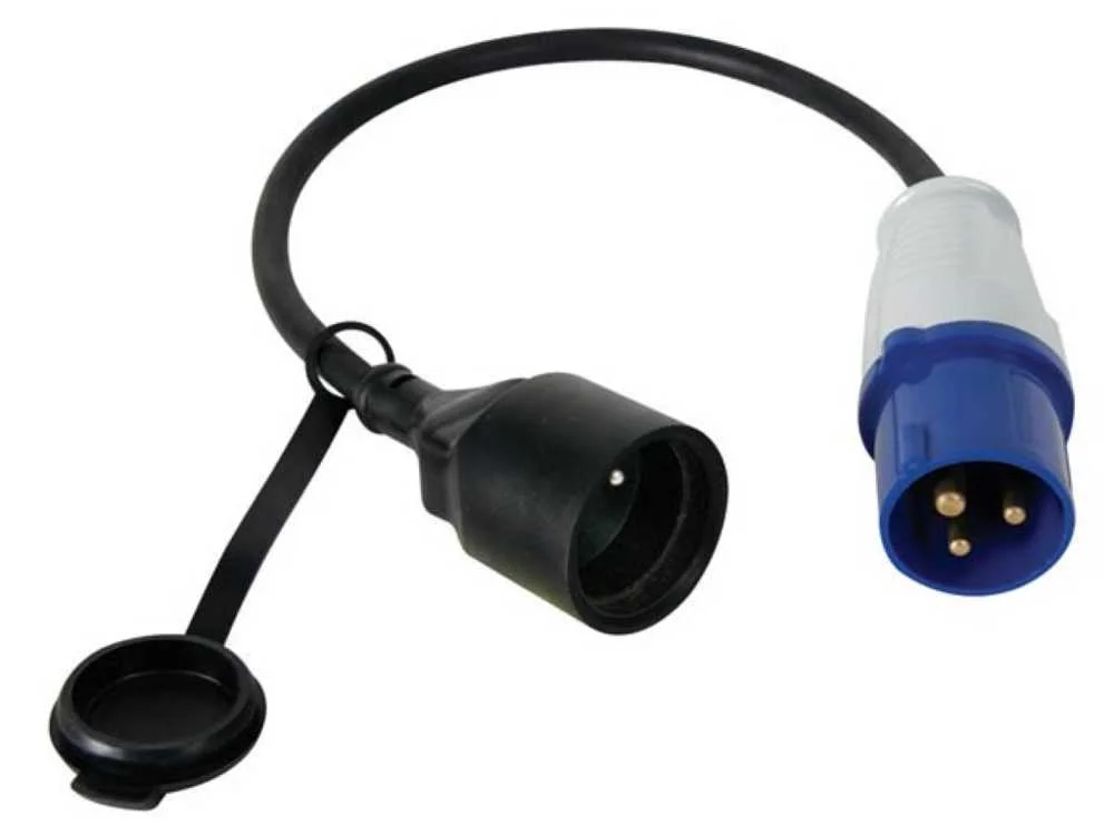 Cabo com Adaptador Tomada / Ficha Cee - H07rn-F 3.