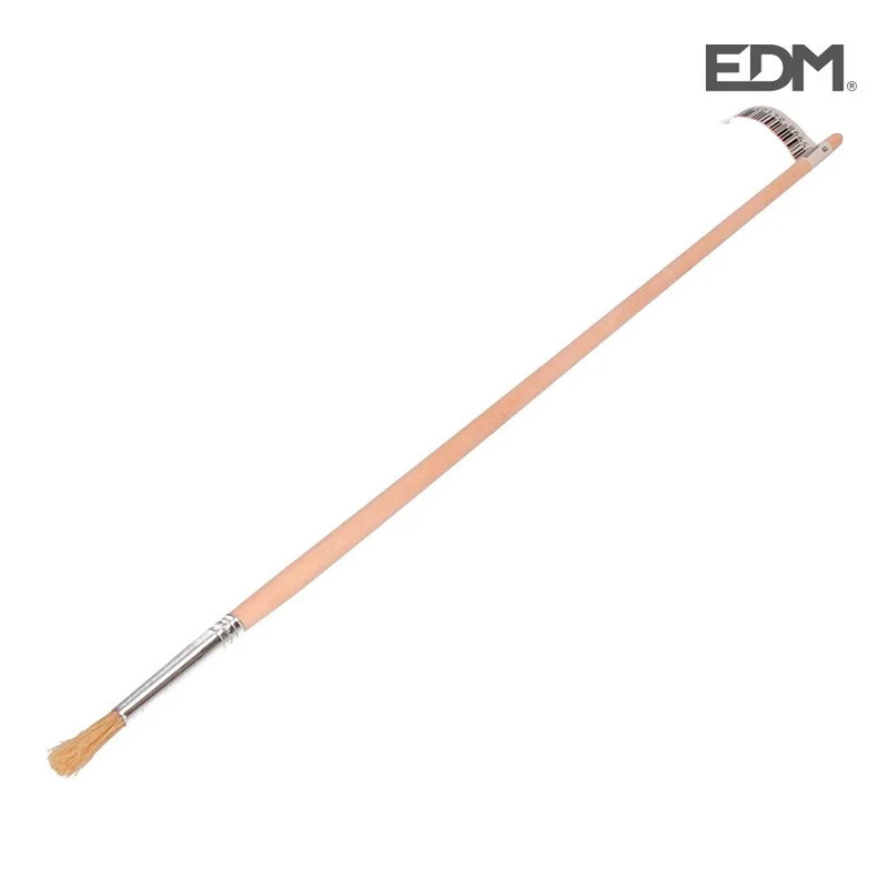 Pincel Cabo Lata Redondo Nº6 4mm Edm