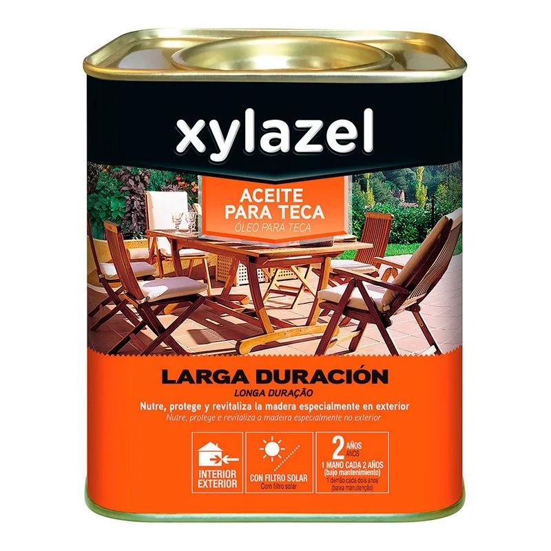 Xylazel Azeite para Teca Larga Duração Cor Natural