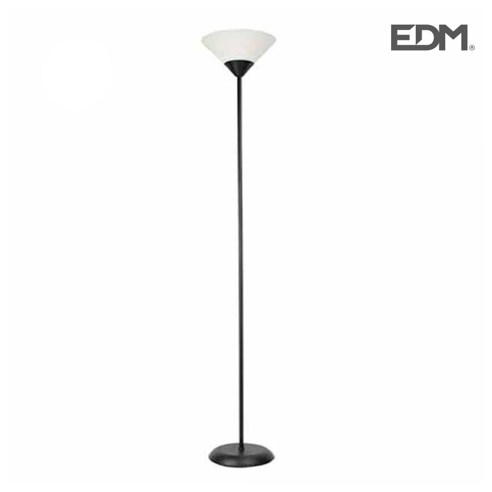 Lâmpada de Pé Modelo Miami Preto E27 100w Edm