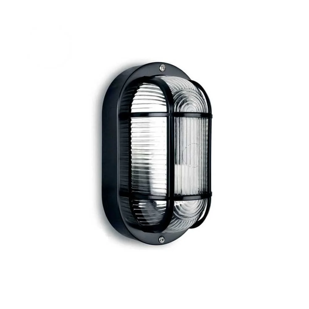 Candeeiro de Parede Tarragona 40w Preto - Edm