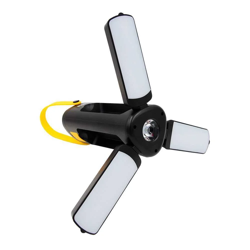 Lanterna Solar Dobravel Recarregavel Usb