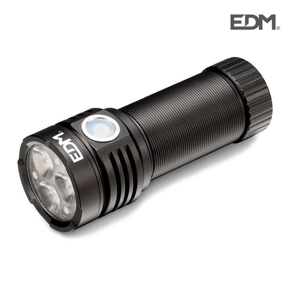 Lanterna LED 3xosram Recarregavel Edm