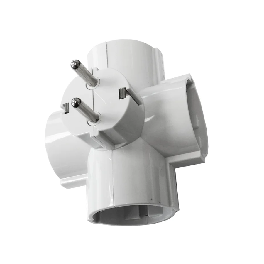 Ficha 4 Tomadas T/Tl Saidas Laterais 16a 250v 4,8m