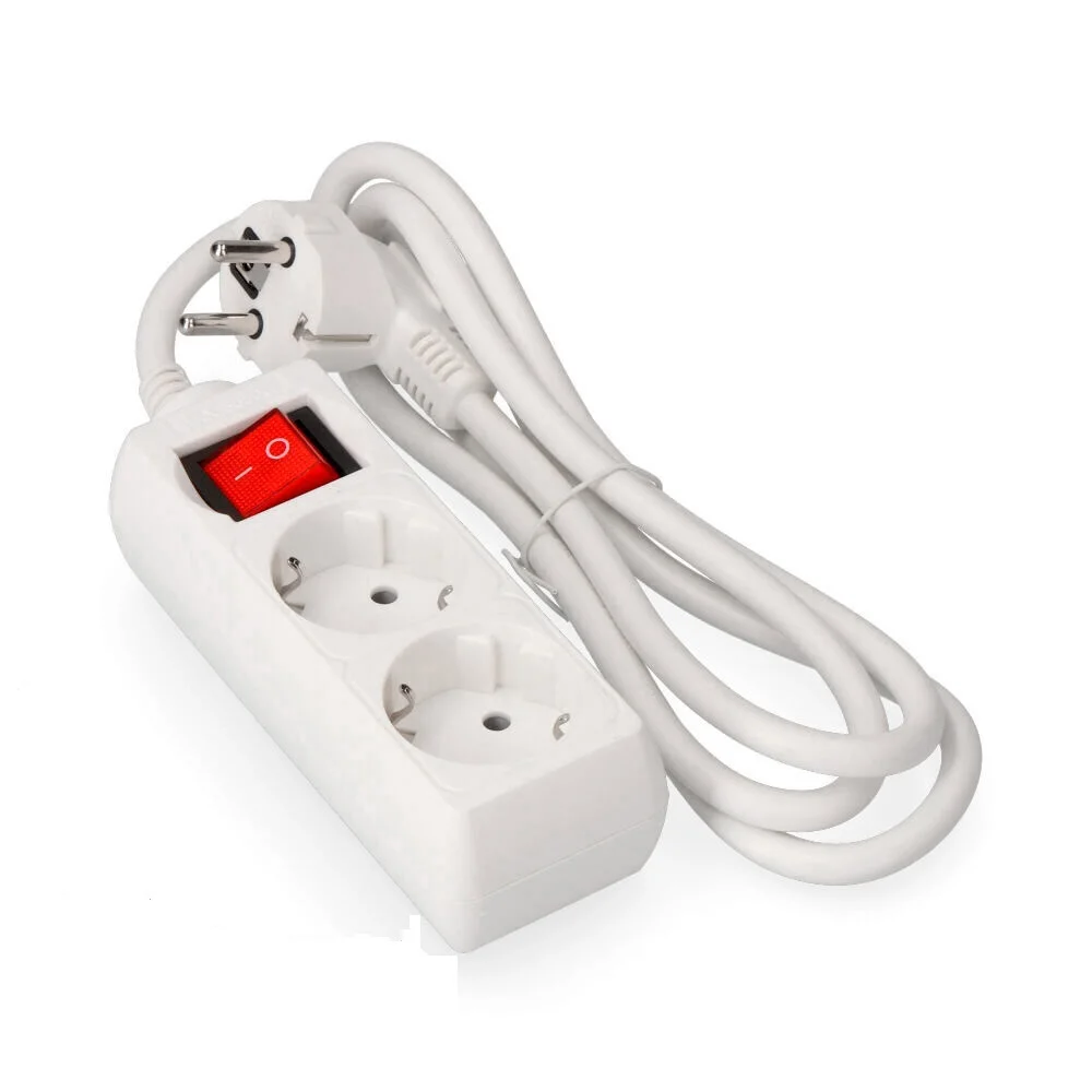 Extensão Elétrica 2 Tomadas 1,5m Branco C/Int
