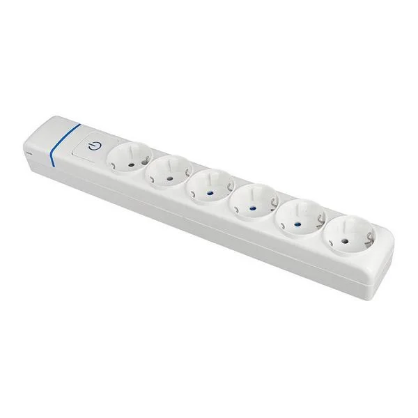 Extensão com 6 Tomadas 2p+T. 16a 250v Solera