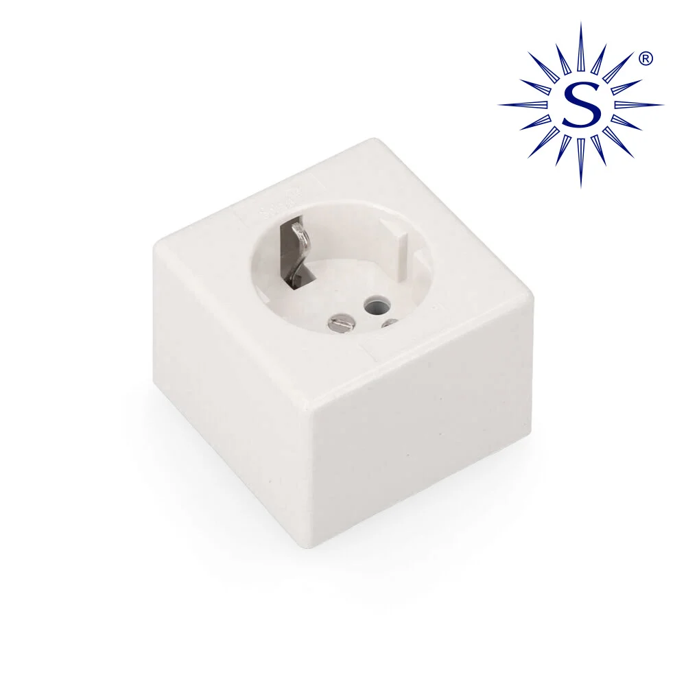 Tomada T/Tl Exterior Quadrada 16a 4-4,8mm