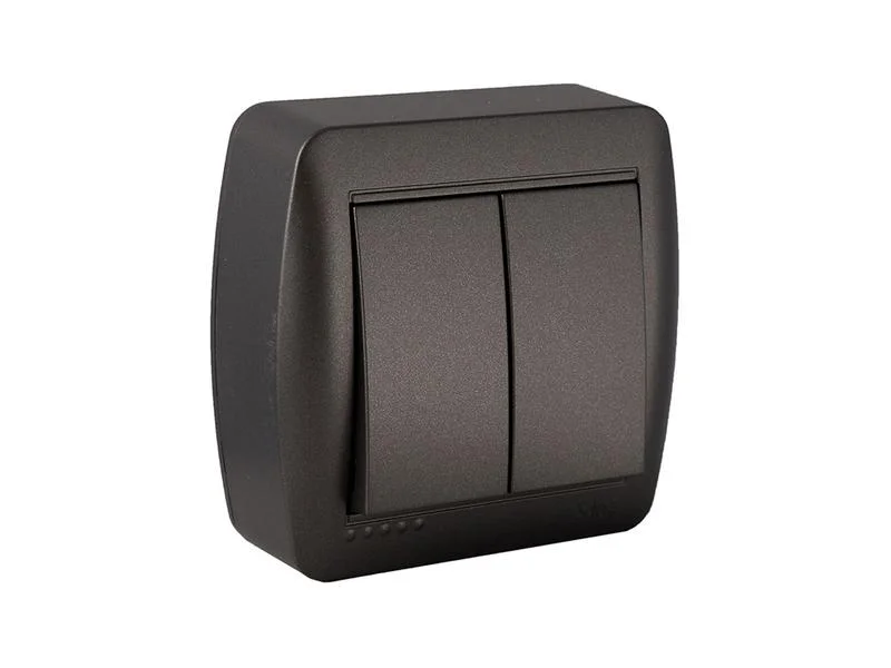 Comutador de Escada Duplo 10ax 250v~ de Superfície
