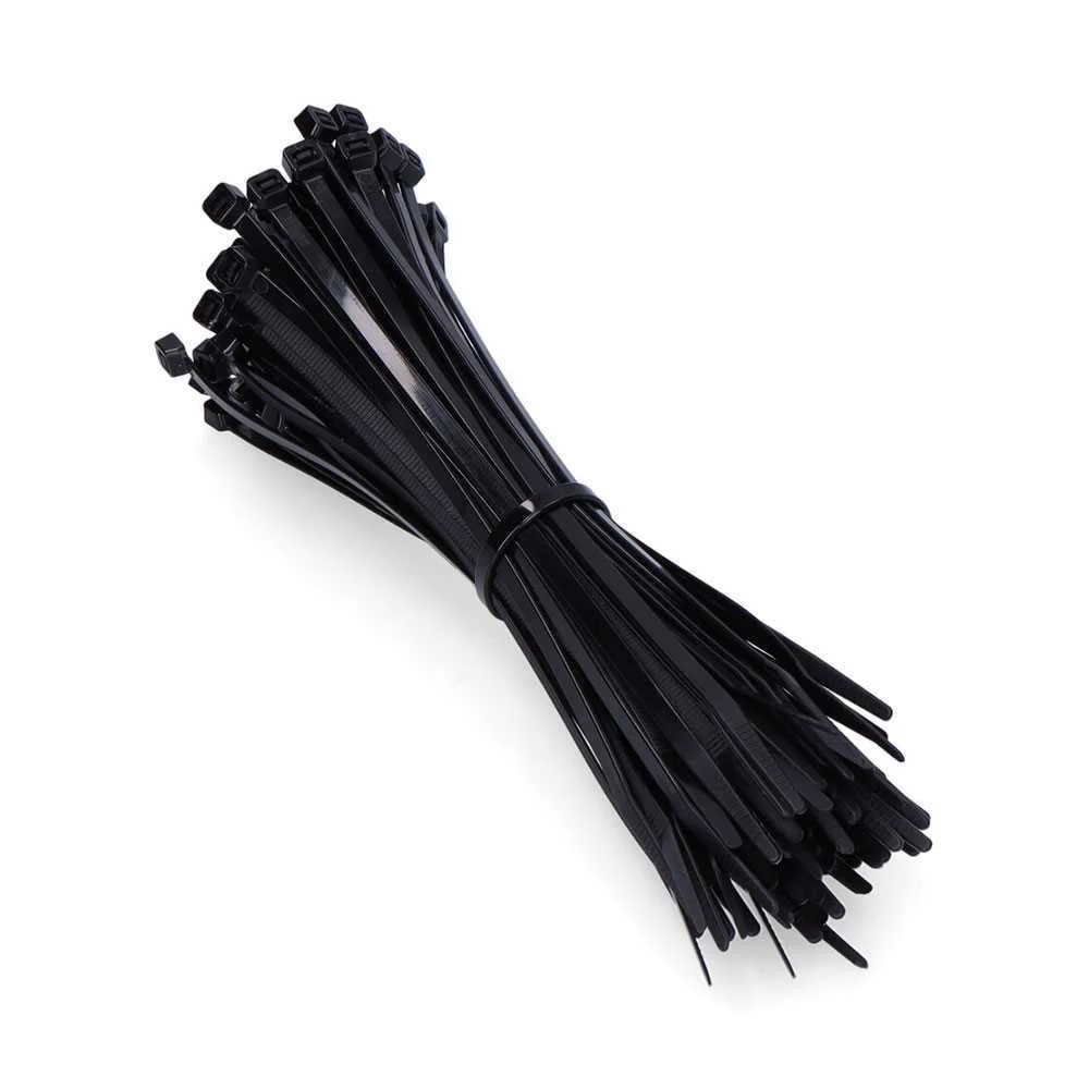 Abraçadeiras de Nylon Ubn 7,2x200mm Preto 100un. .