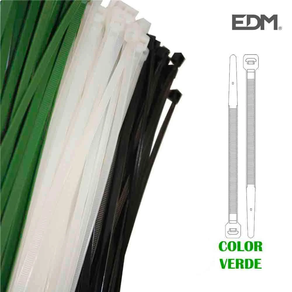 Abraçadeiras Verdes 150x3,5mm Saco 100unidades