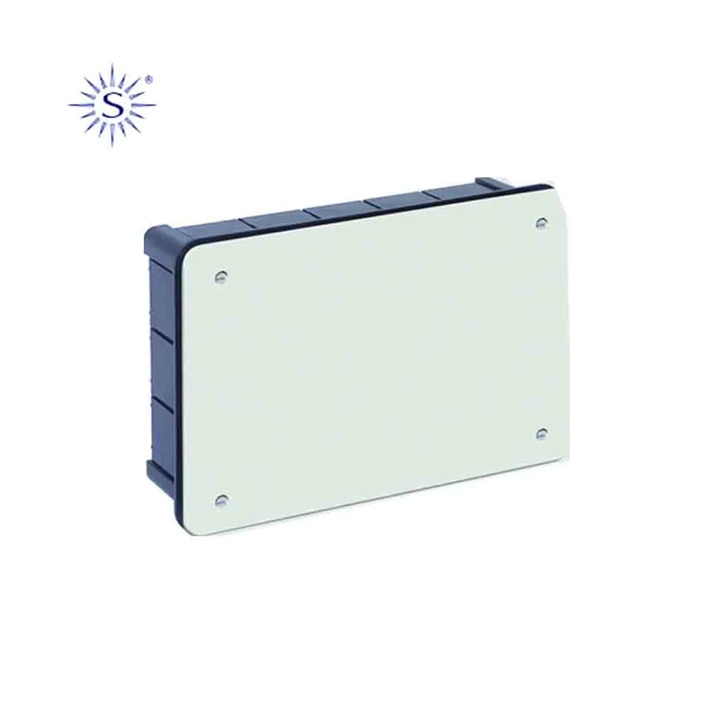Caixa Derivação Quadrada 100x50x45mm com Parafusos