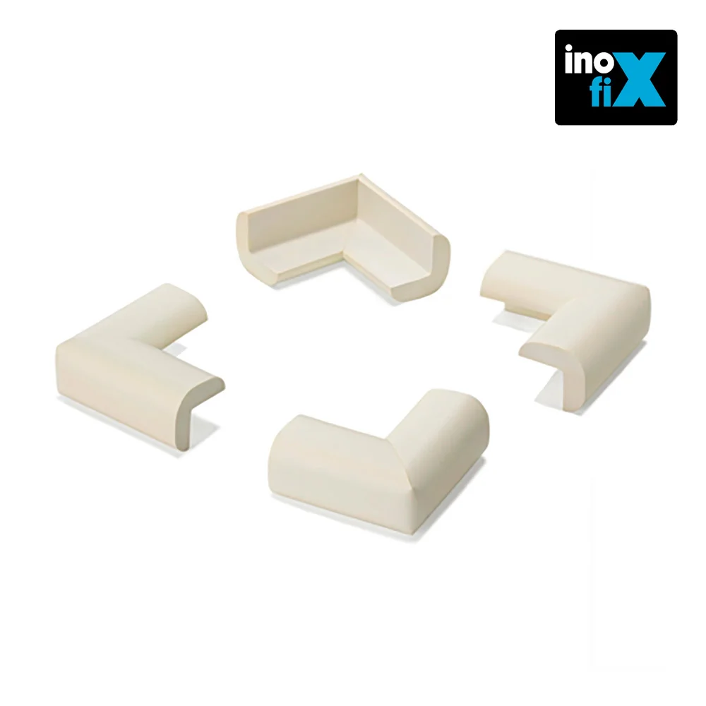 Protetor de Cantos Acolchoado Branco (Blister 4 Un