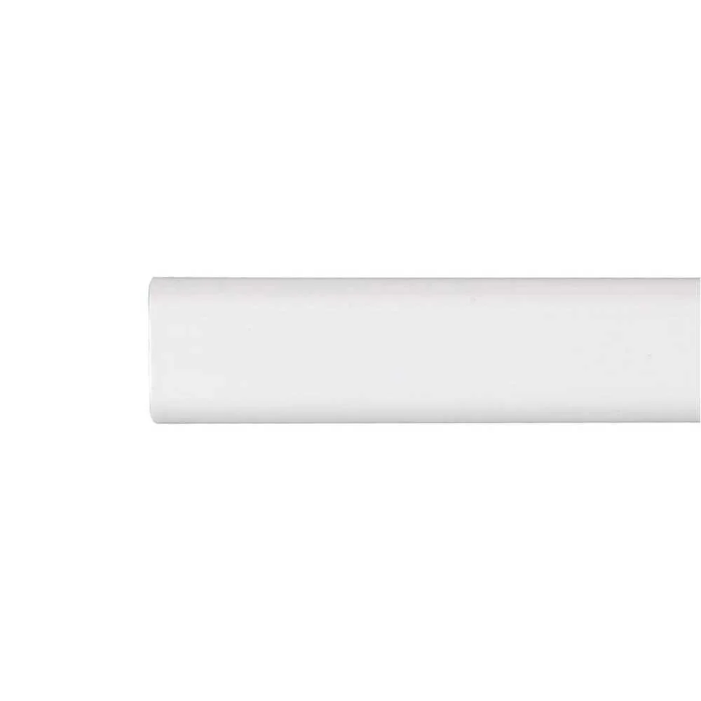 Varão Armário Ovalado Metal Branco 150cm Cintacor