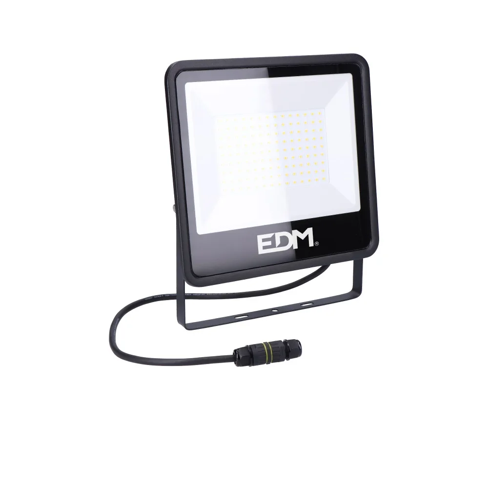 Projetor LED 100w 8200lm 6400k Luz Fria Black Ser.