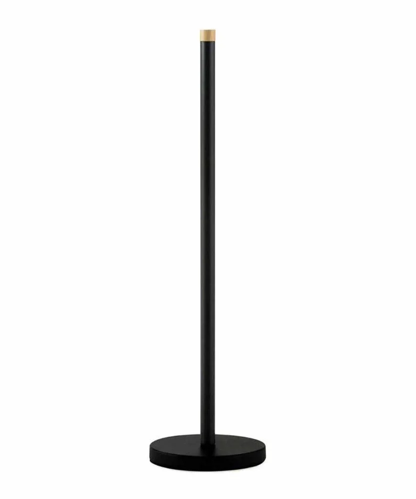 Suporte para Papel Higienico Metal Preto Ba72125 .
