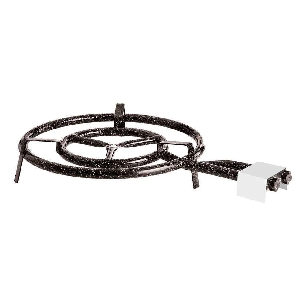 Fogareiro de Gas Butano/Propano 50cm 2 Bicos Para