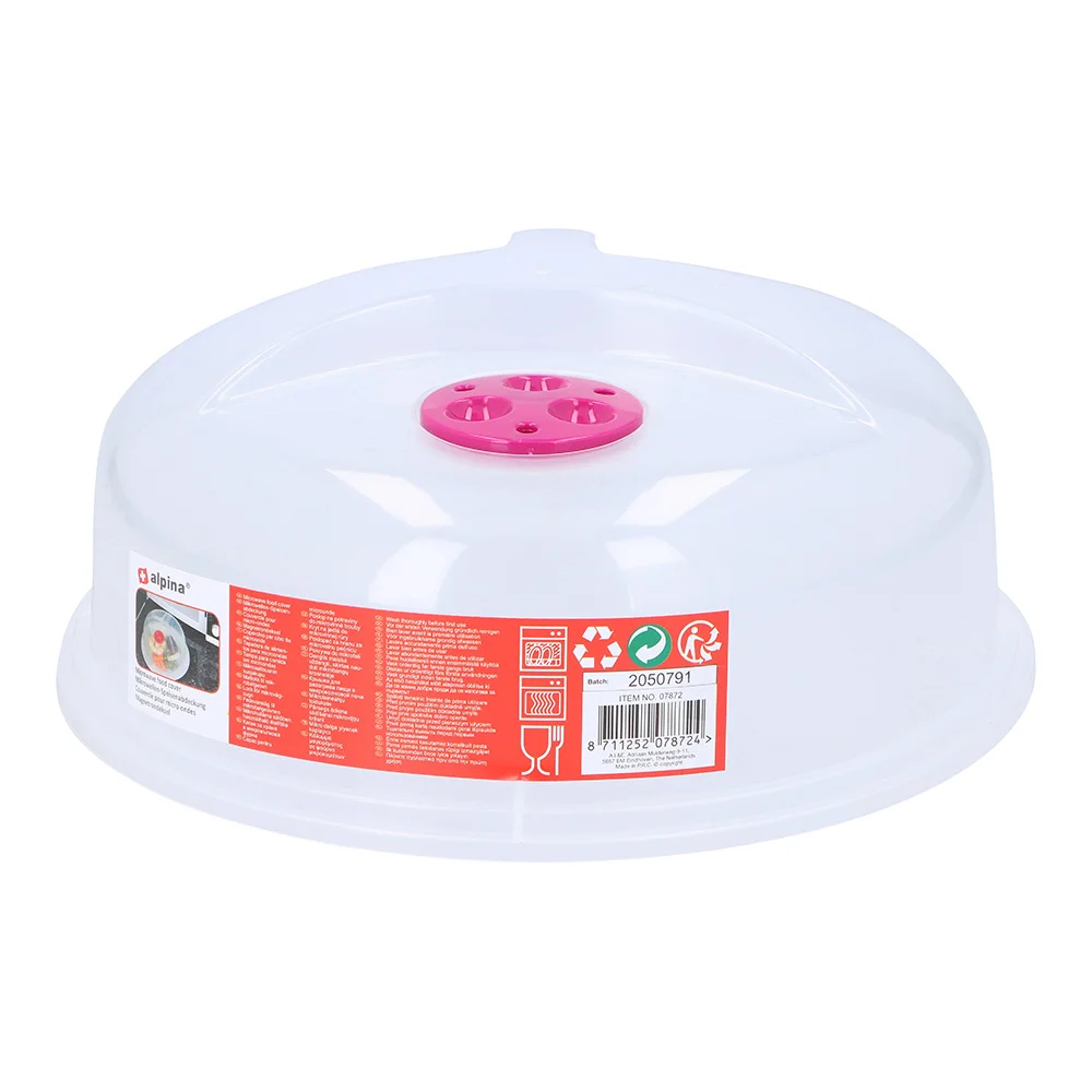 Tampa de Plastico para Micro-Ondas 26,5x14 Cm