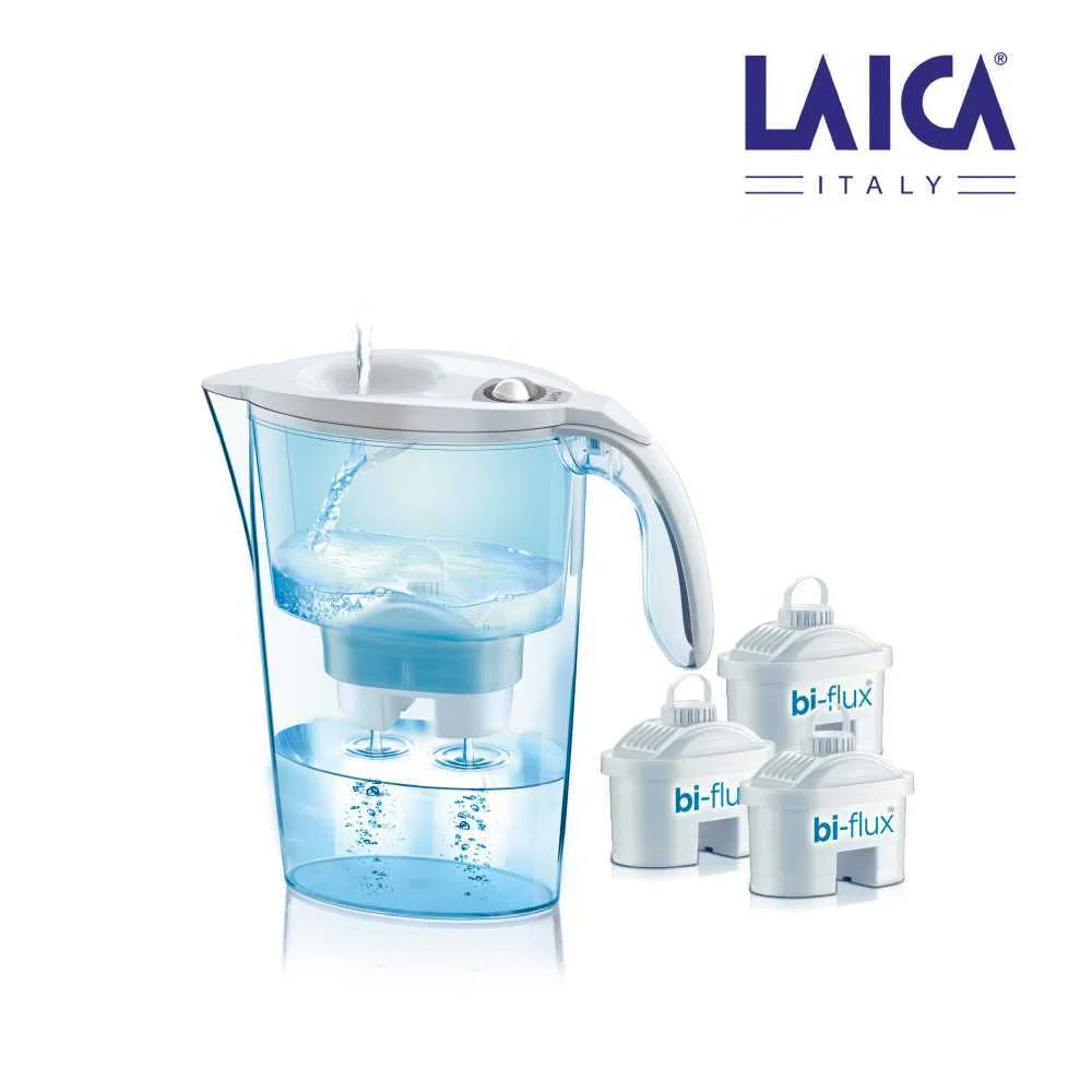 Set Jarro de Filtro + 3 Filtros Bi Flux Laica J904