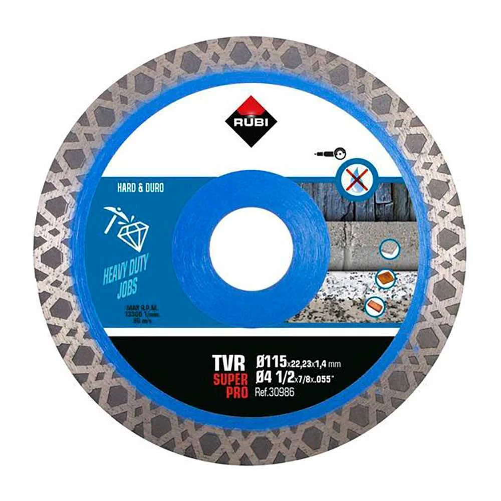 Disco Diamante Tvr 115 Superpro 30986 Rubi