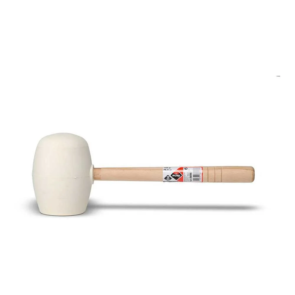 Maço de Borracha Branco 750g 66907 Rubi
