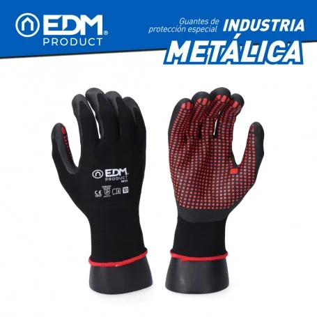 Luvas Indústria Metalúrgica Nylon/Lycra Revestido.