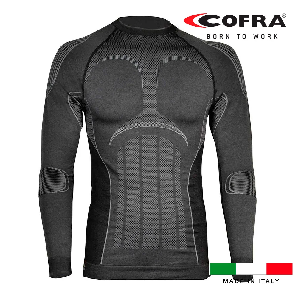 Camisola Interior Térmica Bryne Antracita Cofra T.