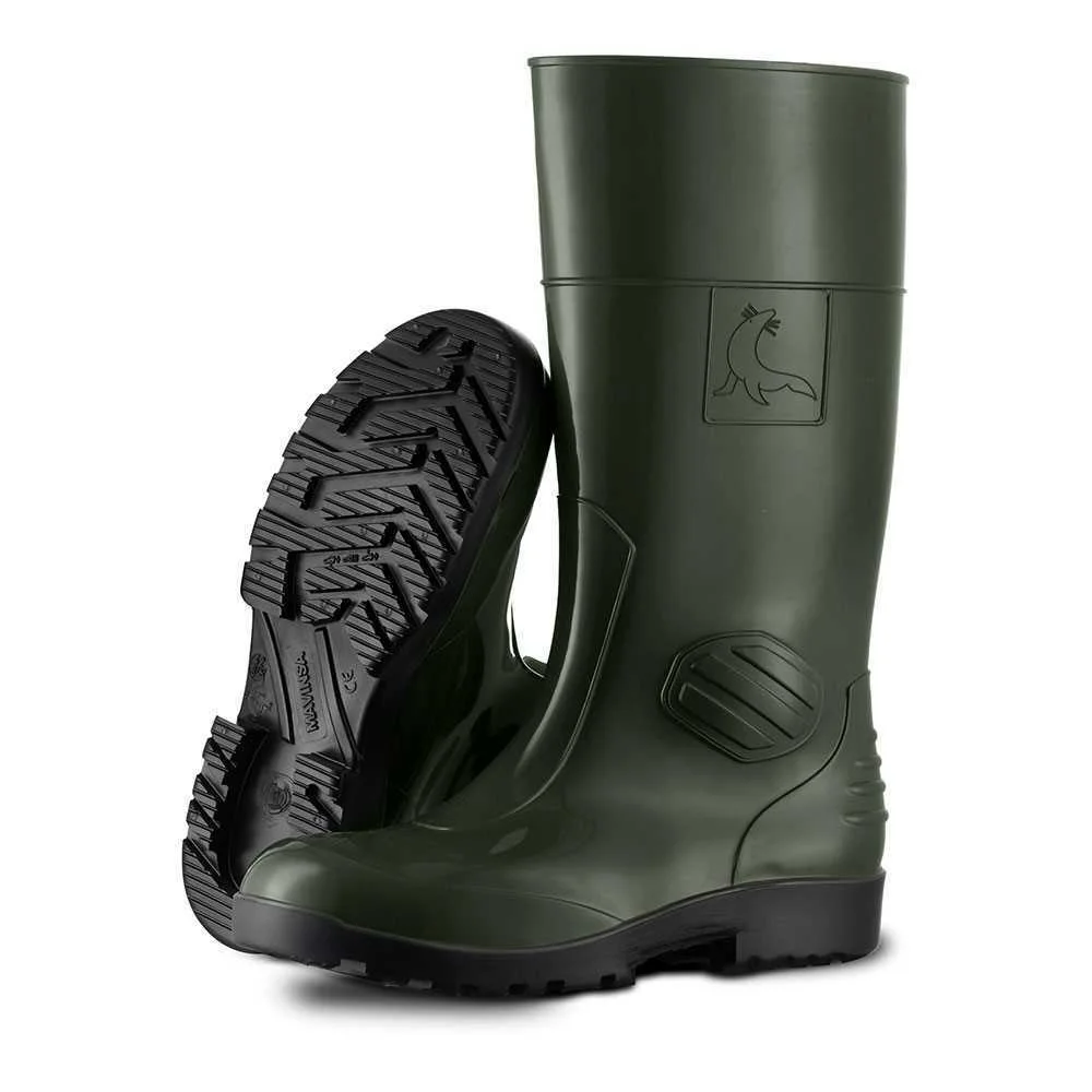 Galochas com Segurança S5 Src Cor Verde e Preto 3.