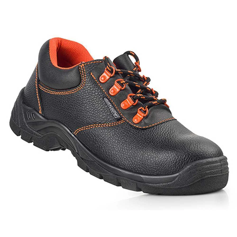 Sapatos de Segurança de Pele Preta S3 Src Tamanho.