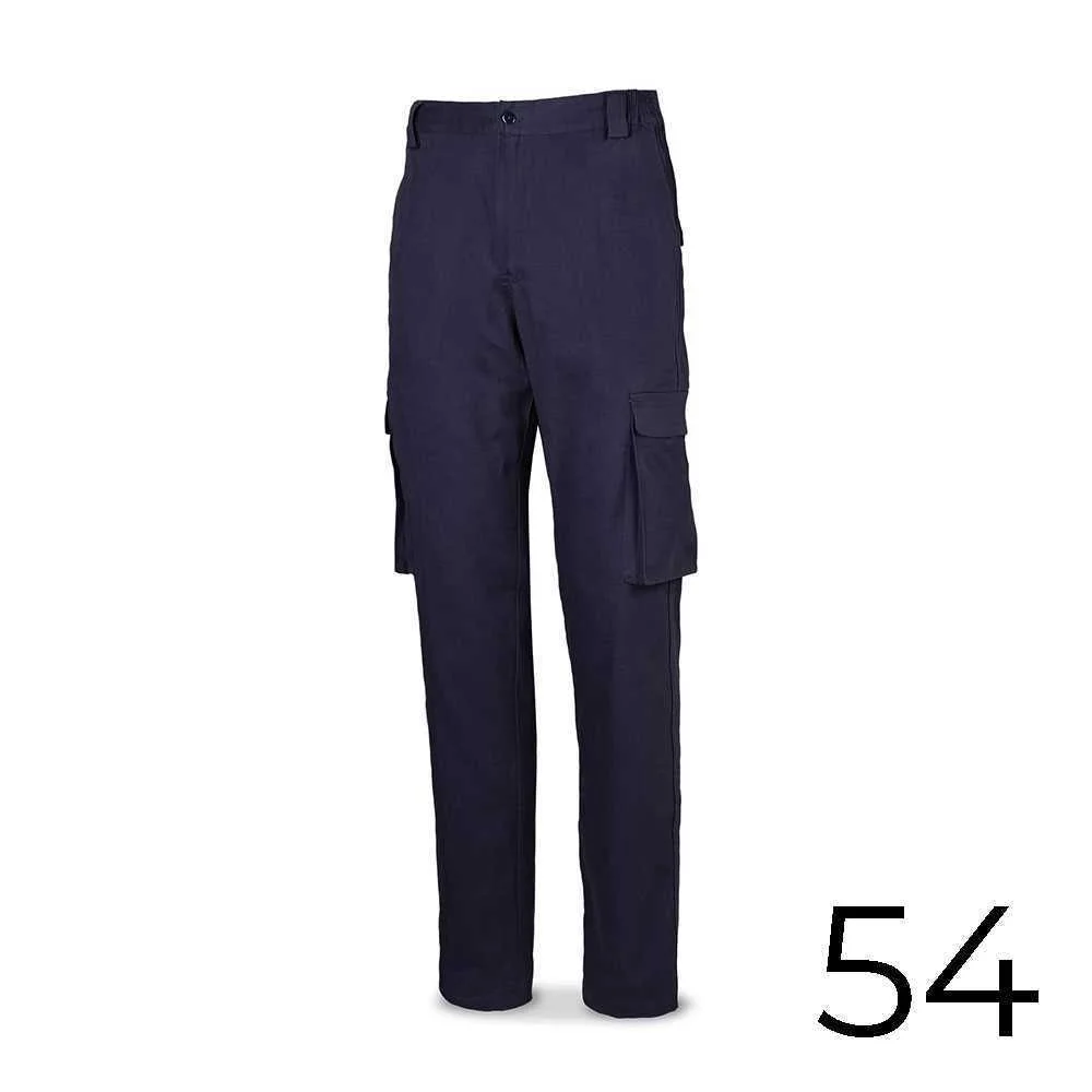 Calças Strech 98% Algodão 2% Elastano 240g Azul M.