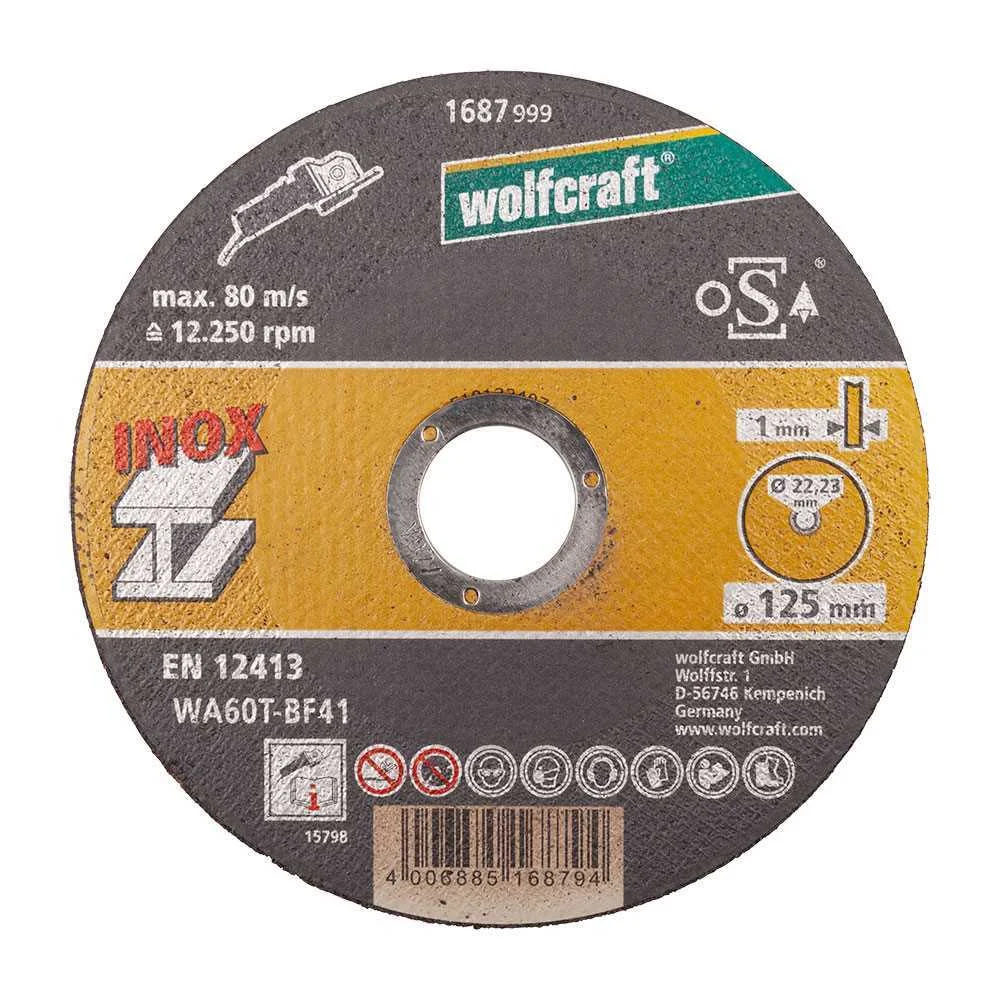 Discos de Corte Inox Ø125x1.0x22.2mm
