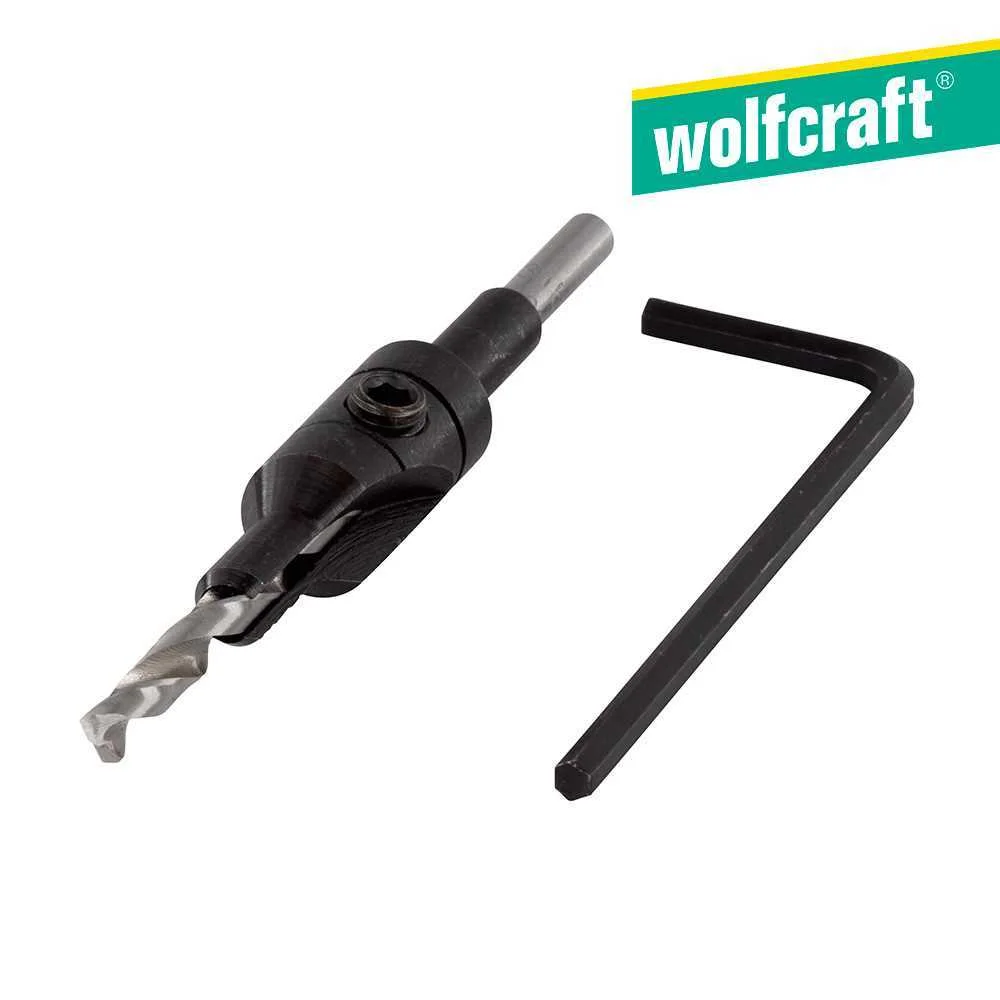 Broca para Berbequim para Madeira 3,5-5/9,5mm Wol