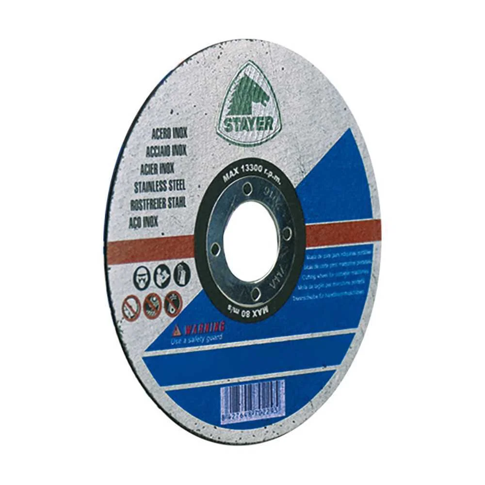 Disco Extra Fino em Aço Inox Standard, Ø125x1x22,.