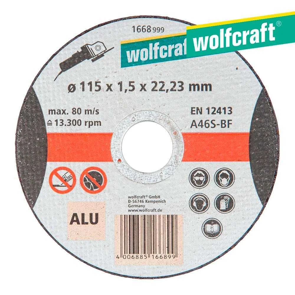 Disco de Corte para Aluminio  115 X 1,5 X 22,23mm