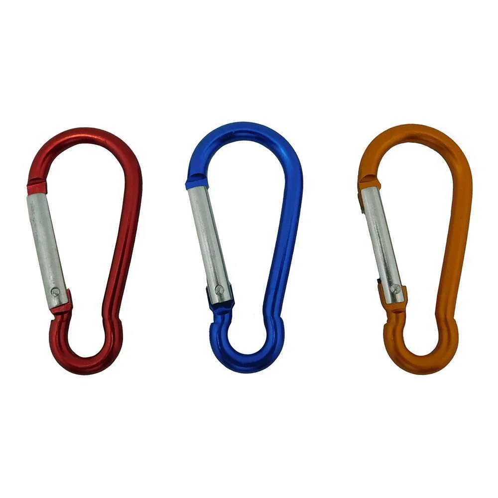 Mosquetao Msq04 Aluminio Varias Cores 8 X 80 Mm